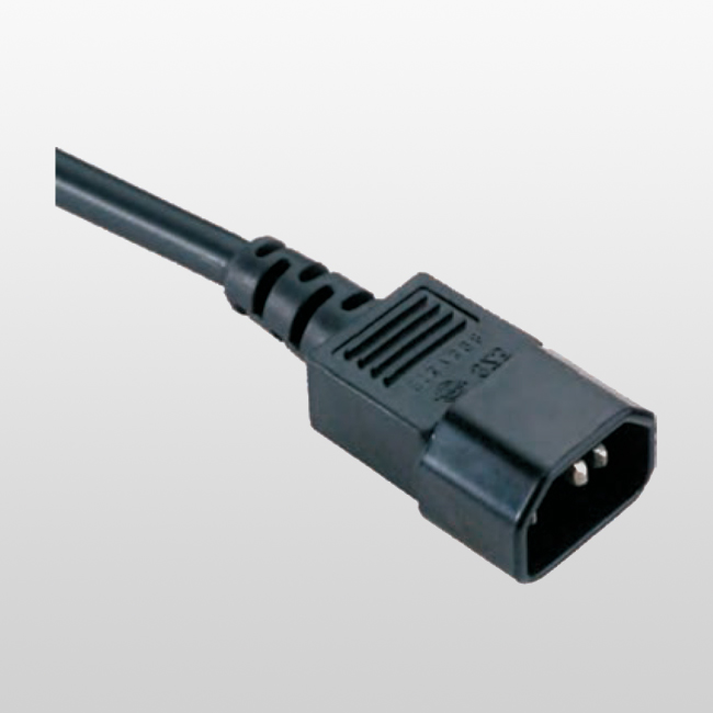 LA010B C14 Plug Connector for Class I equipment