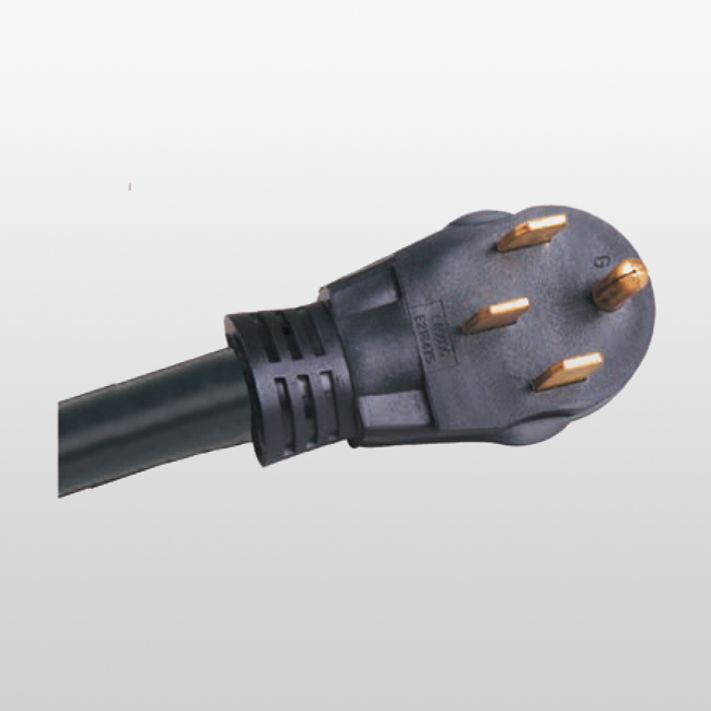 LA009C 3 pole 4 wire Grounding Plug