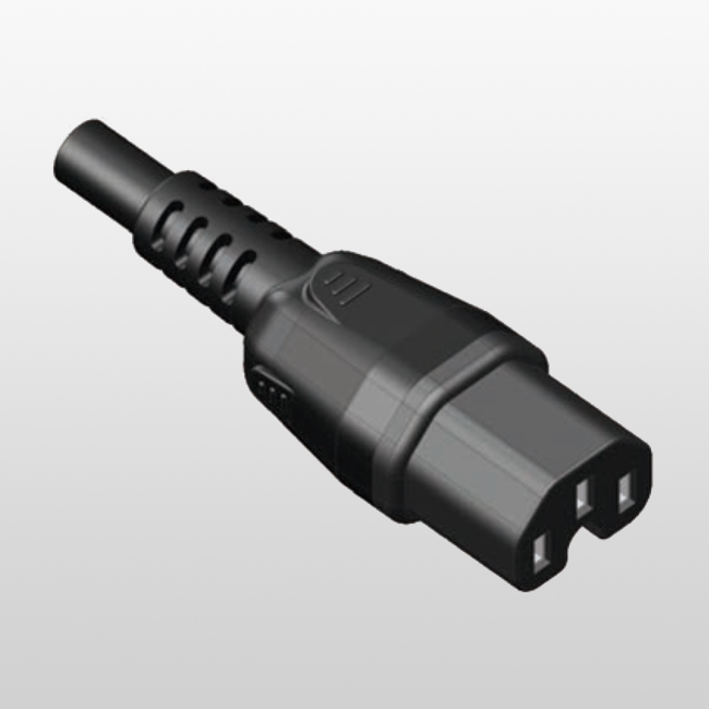 LA010D 10A 250V~ C15 Heater Connector for Class I equipment for cold conditions
