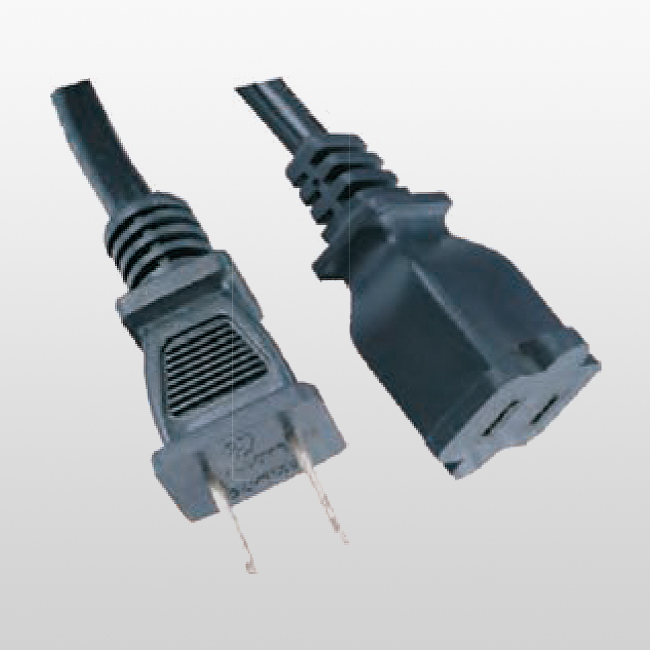 LA001A/LA002C LA075A 2-Conductor Single-Outlet Extension Cord 1-15P 15A 125V~