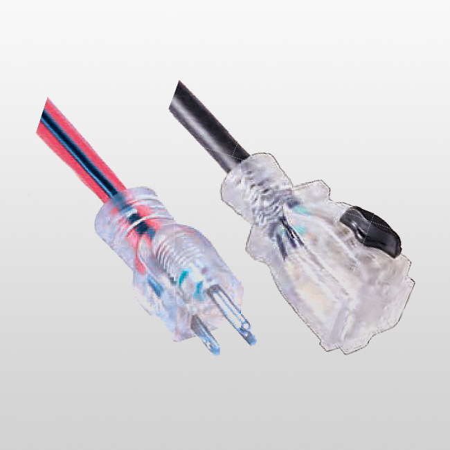 LA004I/LA005ZA 3-Conductor Single-outlet Extension cord with grounding locking 5-15 125V
