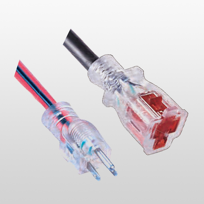 LA004I/LA005ZB 3-Conductor Single-outlet Extension cord with grounding locking 5-15 125V