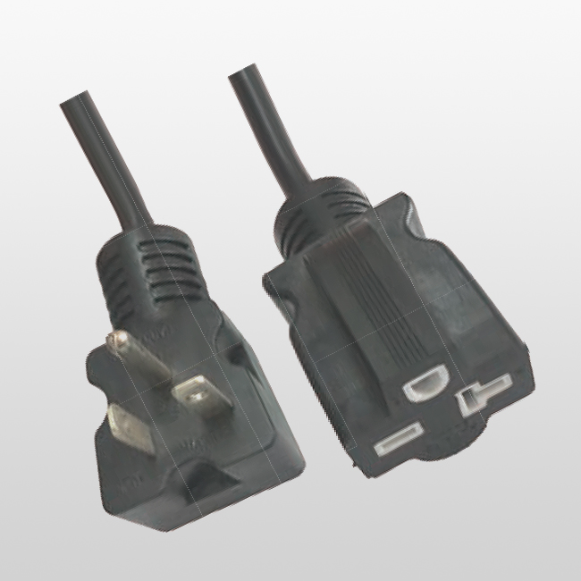 LA007B/LA006B 3-Conductor Heavy Duty Air Conditioner Cord 6-20P 20A 250V~