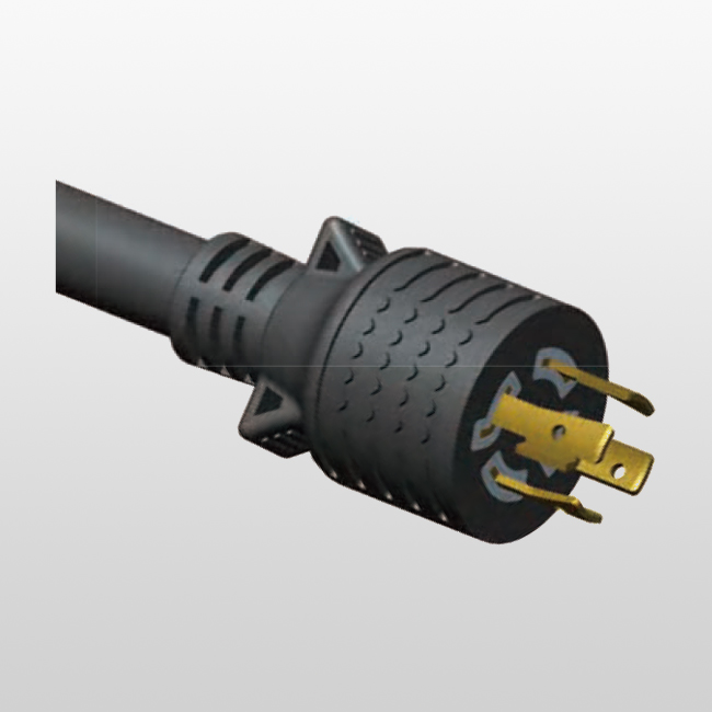 LA045B 4-Conductor Locking Cord L14-20 Generator Power Cord