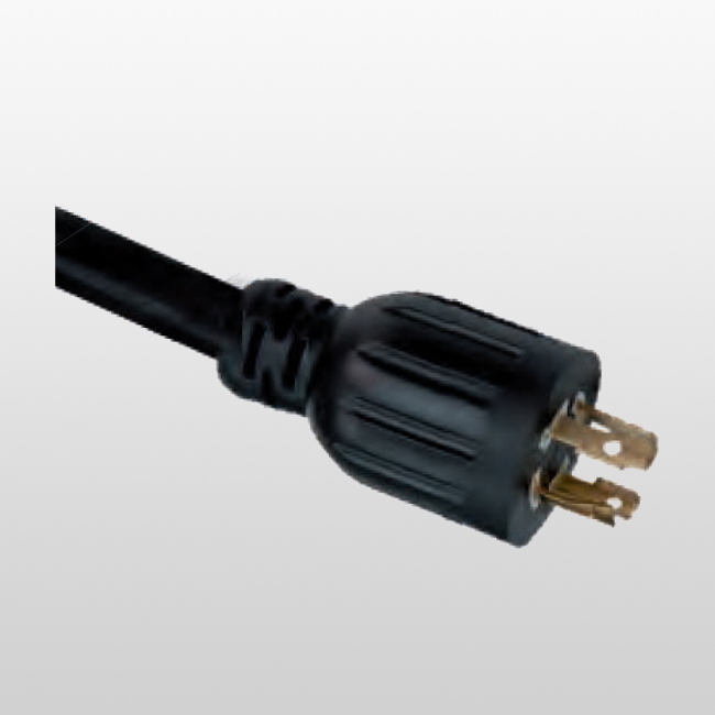 LA047A 4-Conductor Locking Cord L14-30 Generator Power Cord