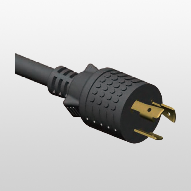 LA062B 3-Conductor Locking Cord L5-20