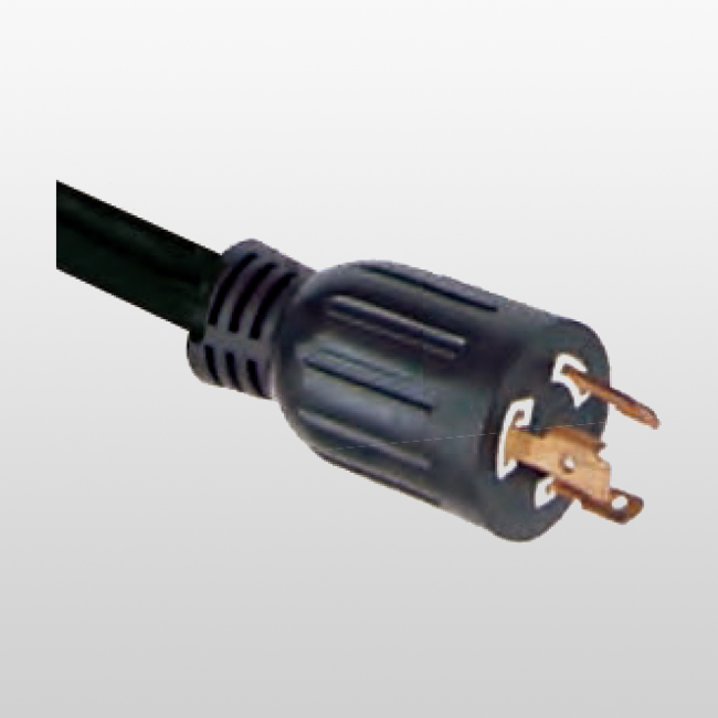 LA065A 3-Conductor Locking Cord L6-20