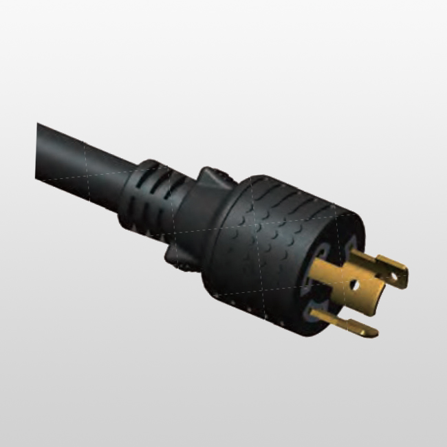 LA1030PA 3-Conductor Locking Cord L10-30 Generator Power Cord