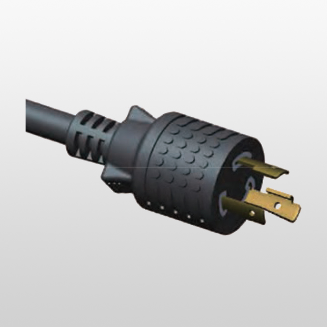 LA620PA 3-Conductor Locking Cord L6-20