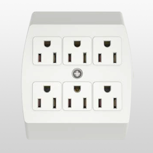 LA055D 6-Outlet Adapter RV Adapter