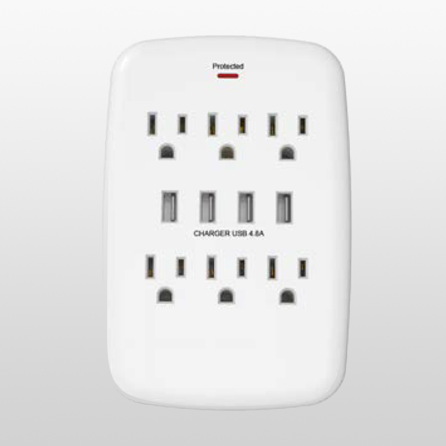 LA055F 2/3 Grounding Adaptor RV Adapter