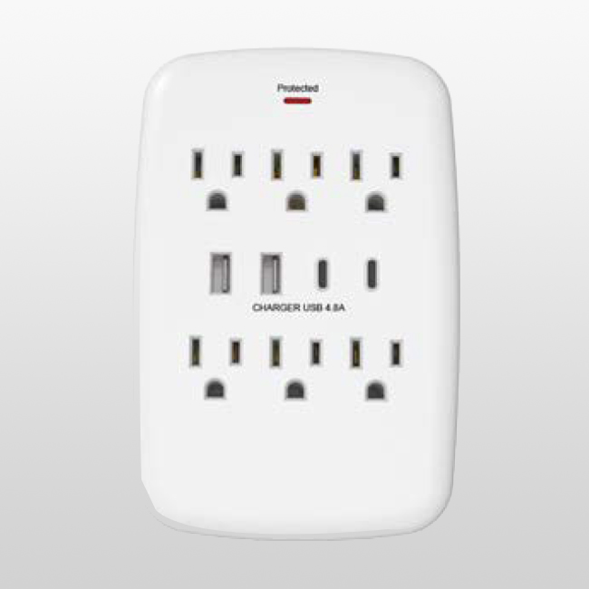 LA055FA 2/3 Grounding Adaptor RV Adapter