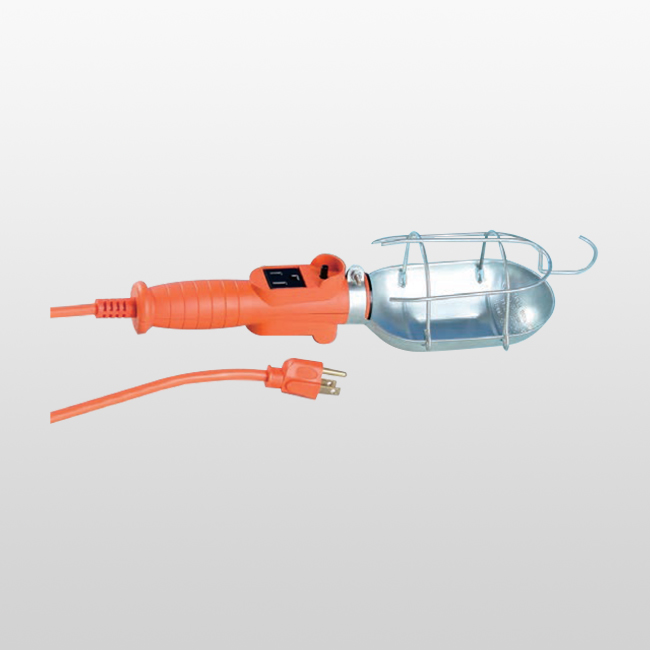 LA058A  Work Lights with Switch and Receptacle