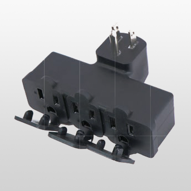 LCU03E  Heavy Duty 3-Outlet Adaptor RV Adapter