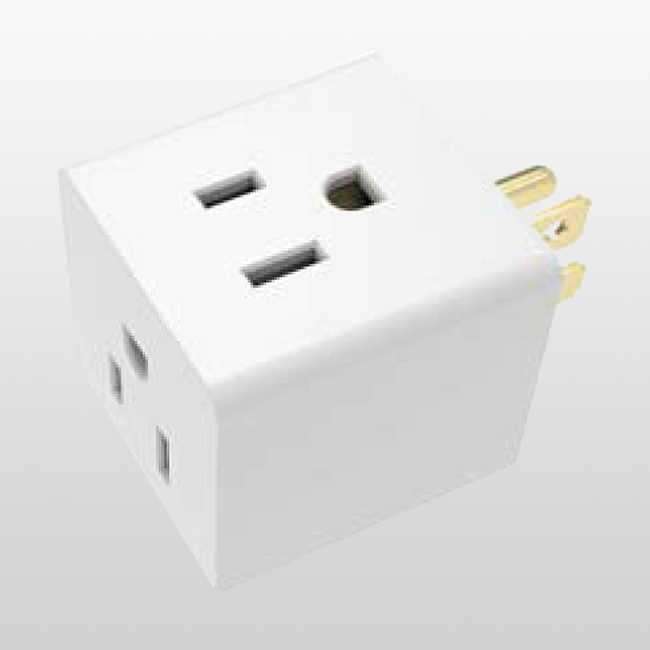 LCU03F 3-Outlet Adapter RV Adapter