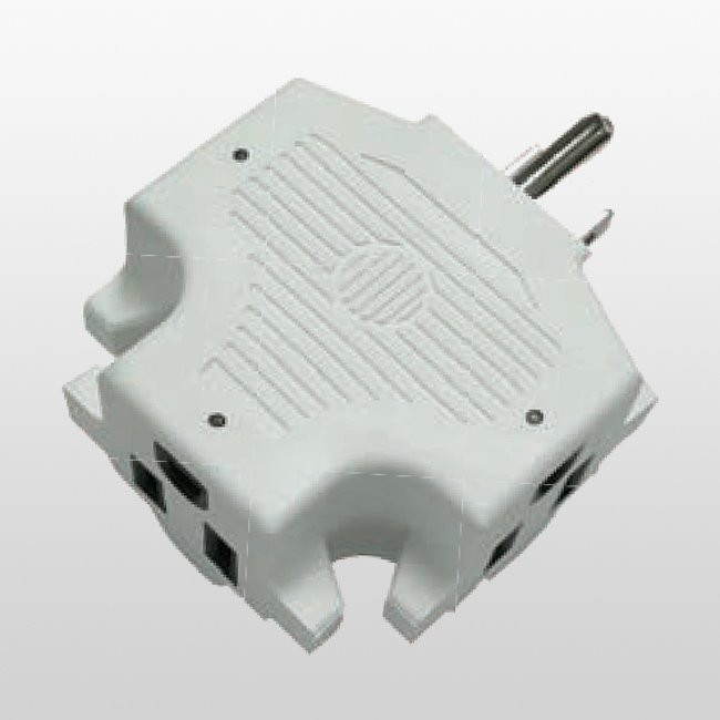 LCU03SA Heavy Duty 3-Outlet Adapter RV Adapter