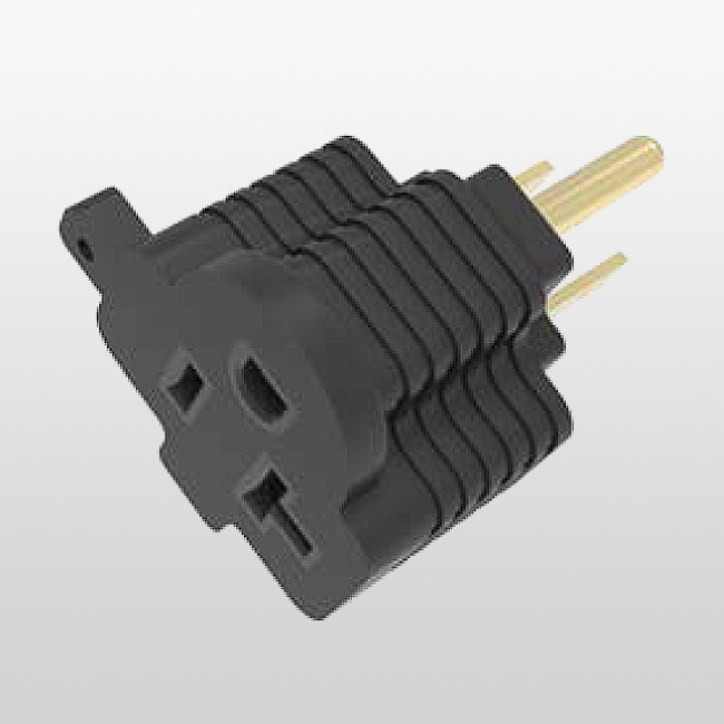 LCU03Z Heavy Duty Single-Outlet 5-15 Adaptor 5-20 RV Adapter