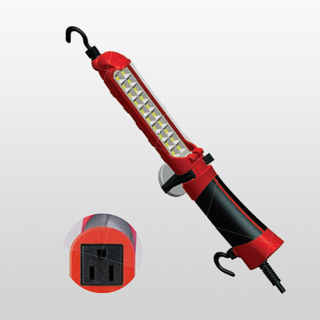 LHU20M-1/LHU20MZ-1 SJT/SJTW 16AWG*3C or 2C Length Min.6FT SJT/SJTW 18AWG*3C (with overcurrent protection ) Length Min.6FT Portable Luminaires