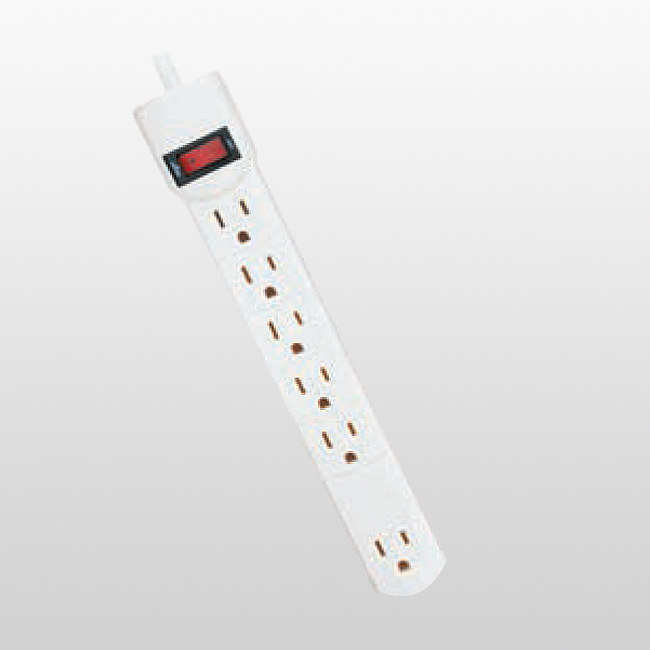 LPU5+1CS 6 Outlet Home Electronics Power Tap Power Tap