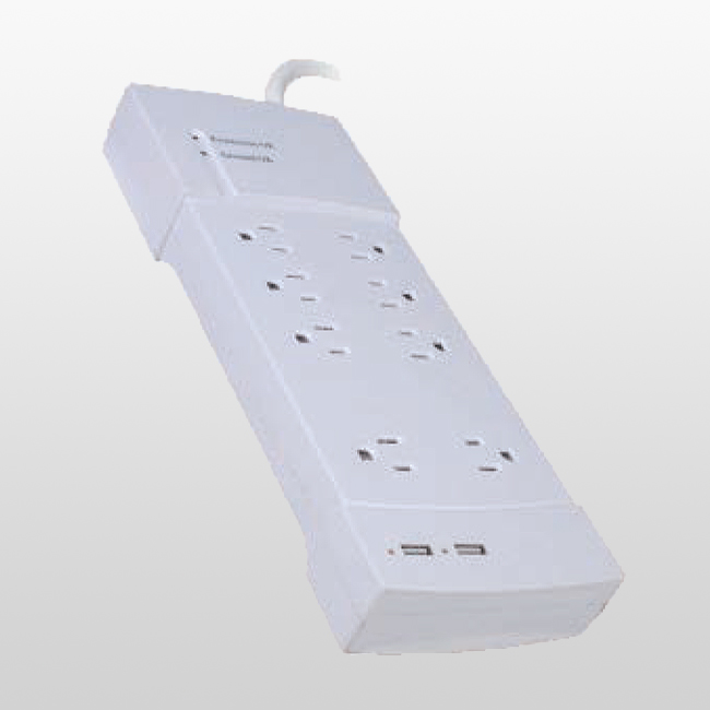 LPU6+2US 8 Outlet Home Electronics Power Tap Power Tap