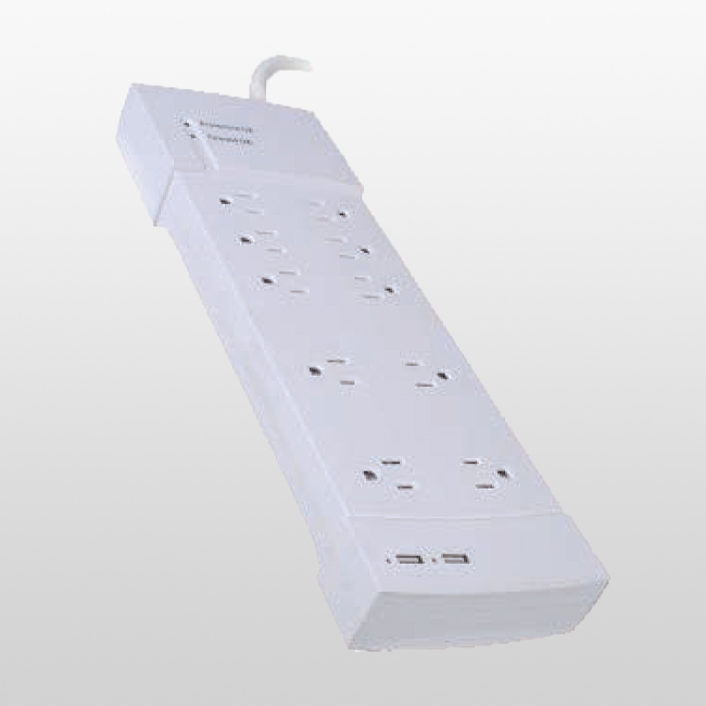 LPU6+4US 10 Outlet Home Electronics Power Tap Power Tap