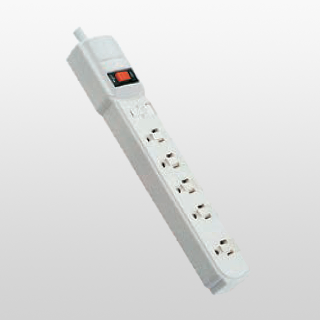 LPU6BS 6 Outlet Home Electronics Super Protector Power Tap