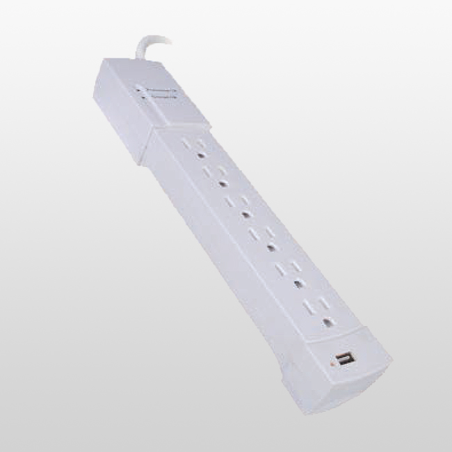 LPU6US 6 Outlet Home Electronics Power Tap Power Tap