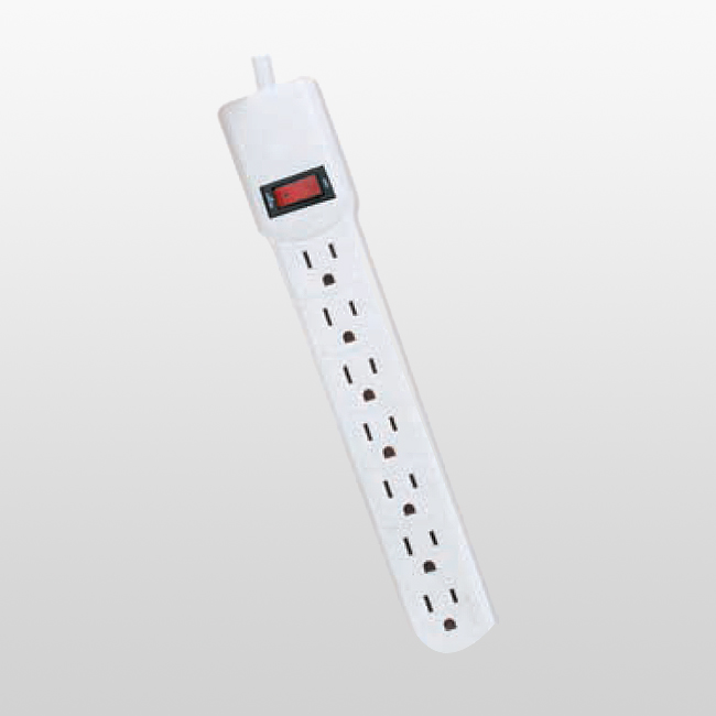 LPU7D 7 Outlet Home Electronics Power Tap