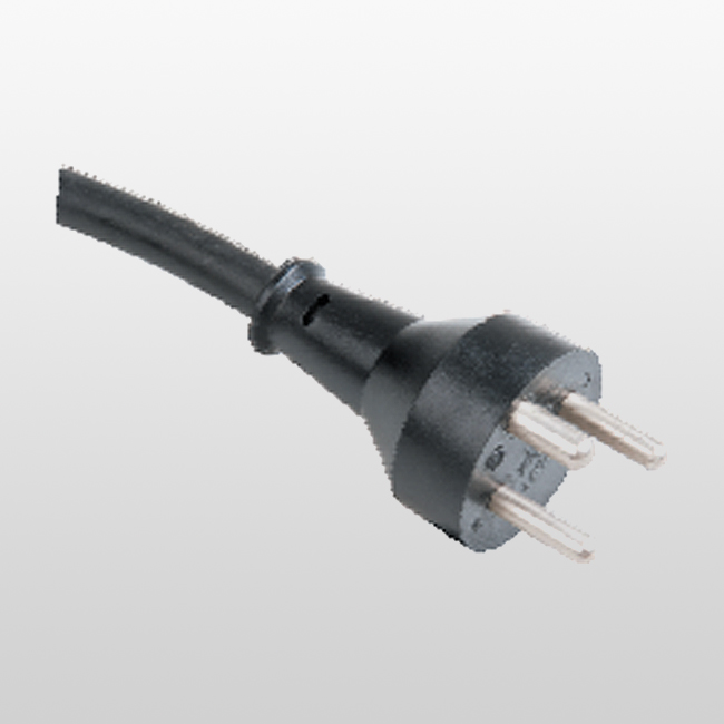 LA012A Non-rewirable 2p+T Plug Power cord for north America