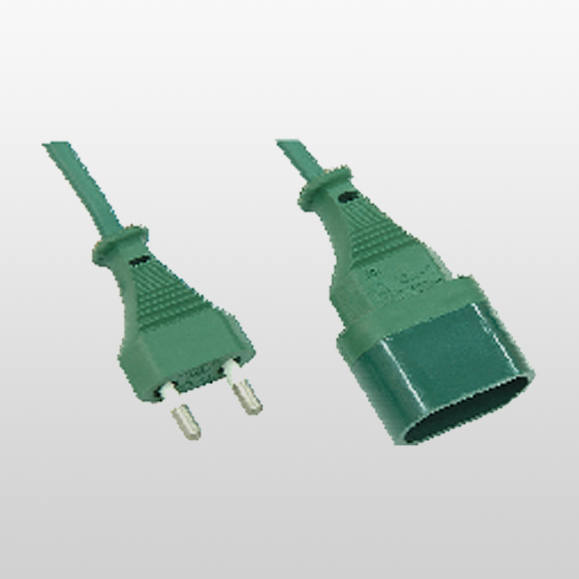 LA015B/LA019A 2P Cord extension set