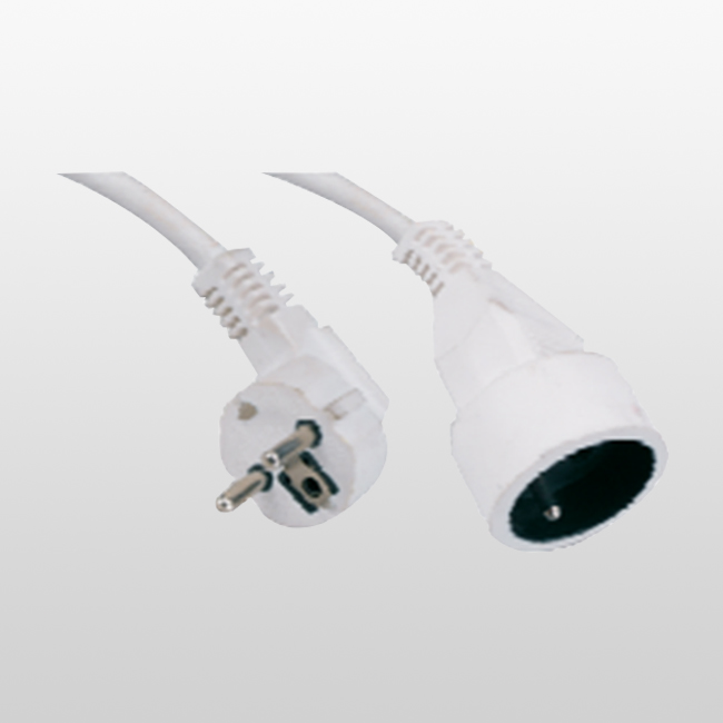 LA017A/LA018C 2P +T Cord extension set