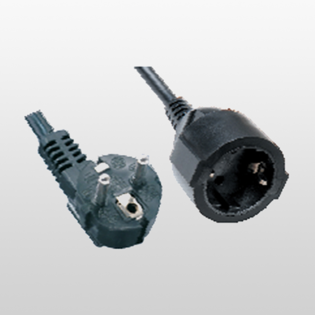 LA017A/LA03Z European Cord extension set
