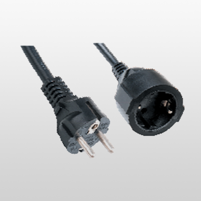 LA017B/LA03Z European Cord extension set