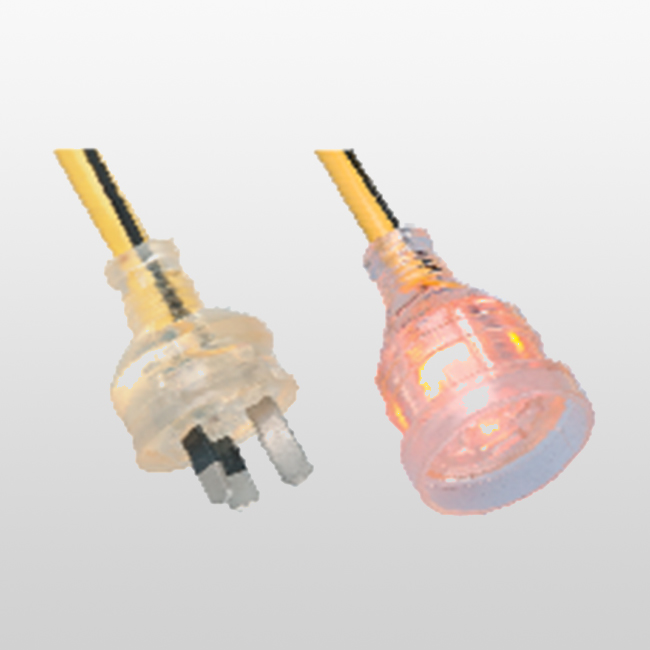 LA020C/LA023C Cord extension set With light