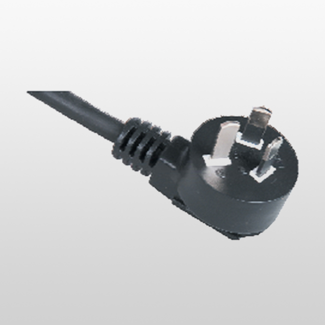 LA020G 3-conductor Non-rewirable Plug Australian Power Supply Cord