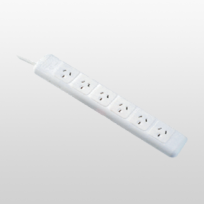 LA026A 6 Outlet device with a curcuit-breaker Australian Portable Outlet Device