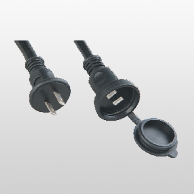 LA033D/LA035D 2- conductor Extension Cords with water proof