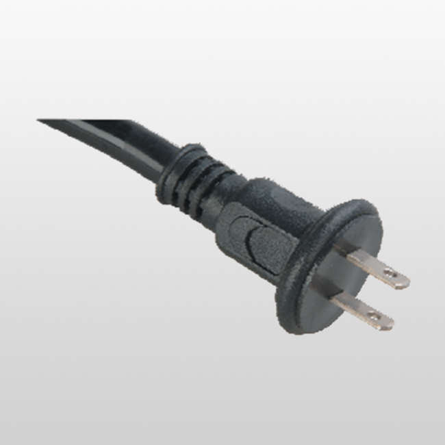 LA033D 2 pin Plug with cord waterproof
