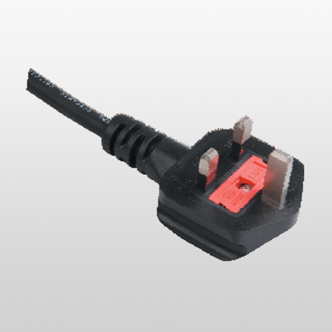 LA101A non-rewireable Bs1363 Plug with fuse Power Cord