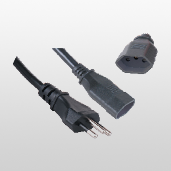 LA141A/LA141R UC 2P+T extension cord without shutter