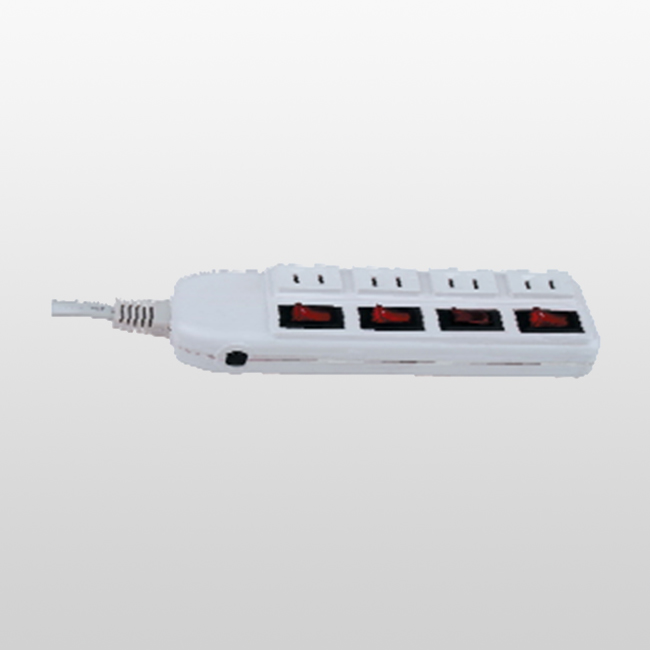 LPJ04K 4 Outlet Relocatable Power Tap Power Tap