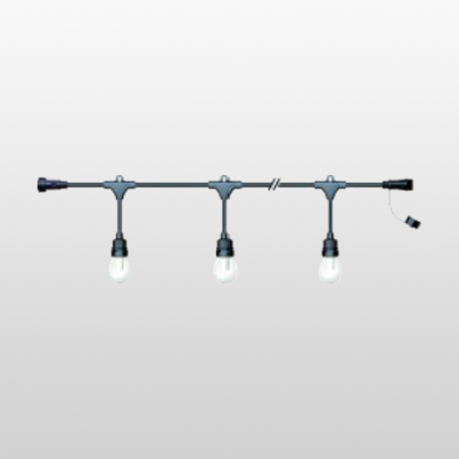 LS-01RD  CAT NO.: LS-01RD AC 120v50/60HZ 16W Max  Lighting String